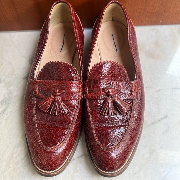 J.Crew Cracked Leather Loafers - Picture 2 of 6